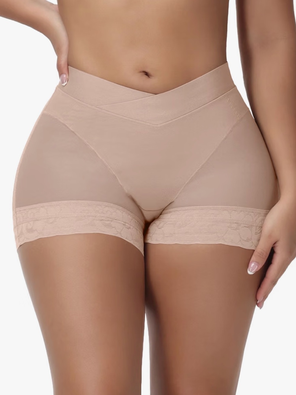 SHAPSHE Butt Lifting Panties Tummy Control Shapewear Shorts V Shaped Body Shaper